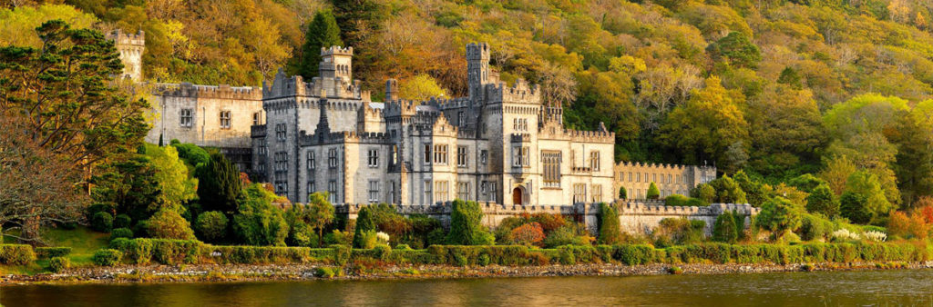 Preciosa vista de la Abadía de Kylemore. Autor: Turismo de Irlanda