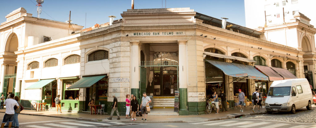 Imagen del mercado de San Telmo (Argentina). Autor: Turismo de Buenos Aires.