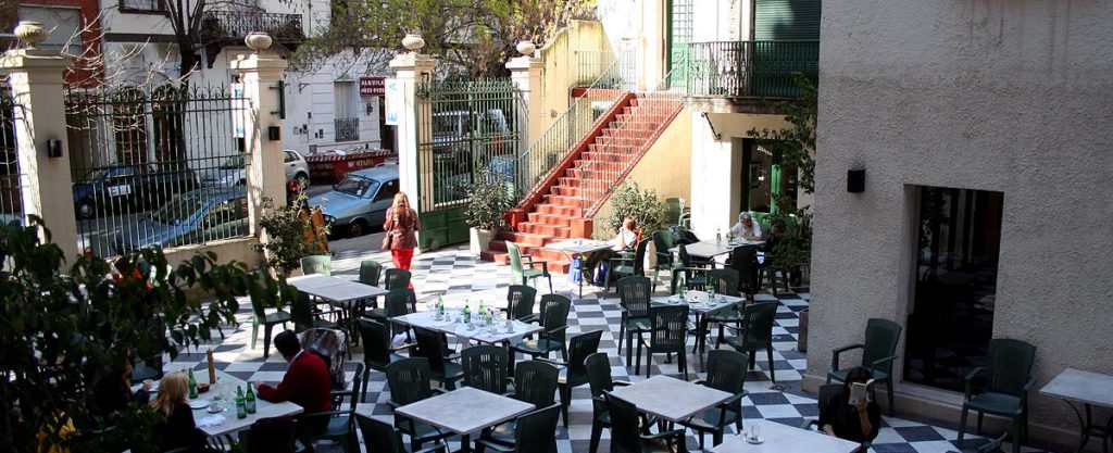 Imagen del patio del Museo Evita Perón (Argentina). Autor: Turismo de Buenos Aires