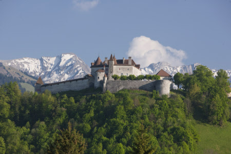 Vista de Gruyères. Autor: Turismo de Suiza/Tina Sturzenegger