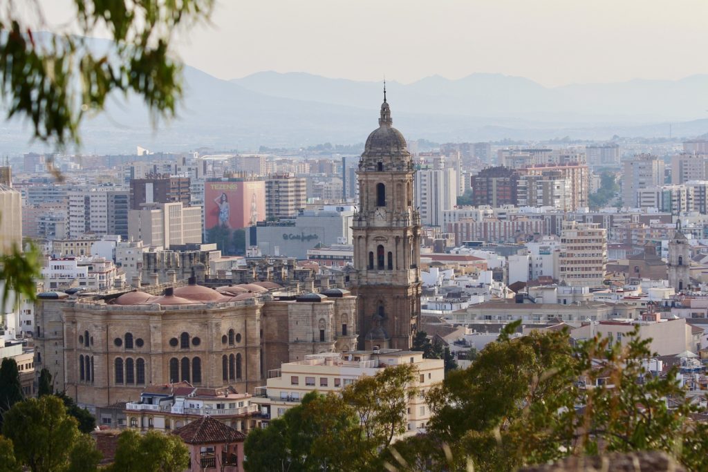 Panorámica de Málaga