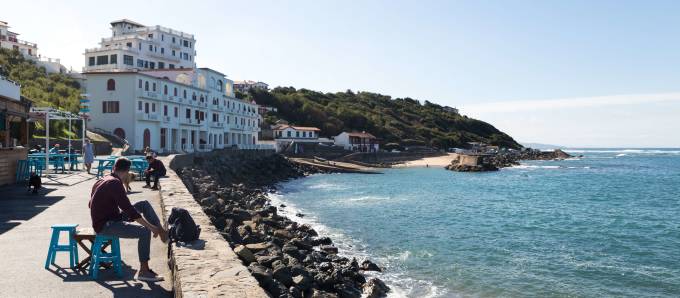 Puerto de Guéthary (Francia). Autora: Aurélie Michel.