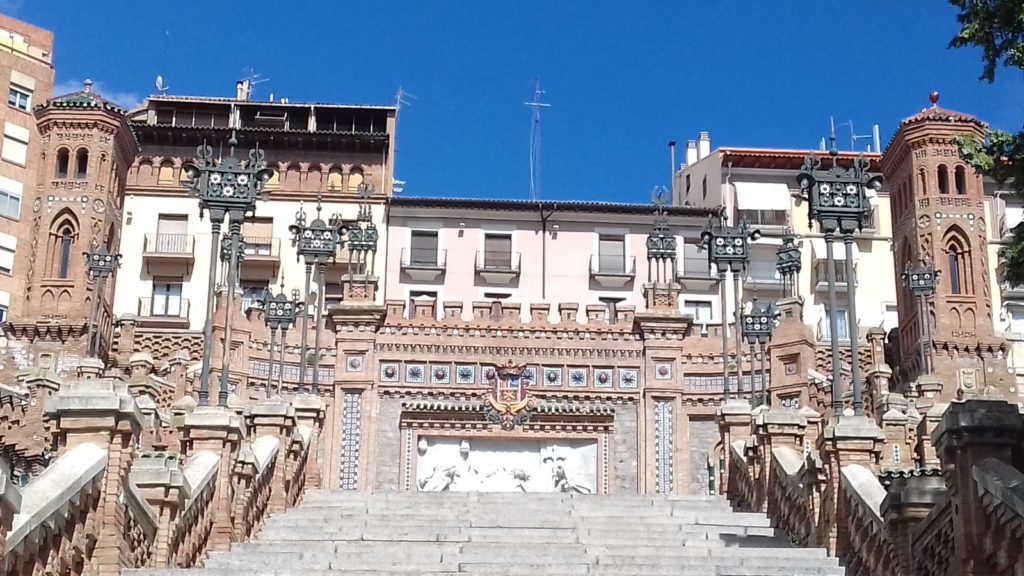 Escalinata neo-mudéjar, Teruel