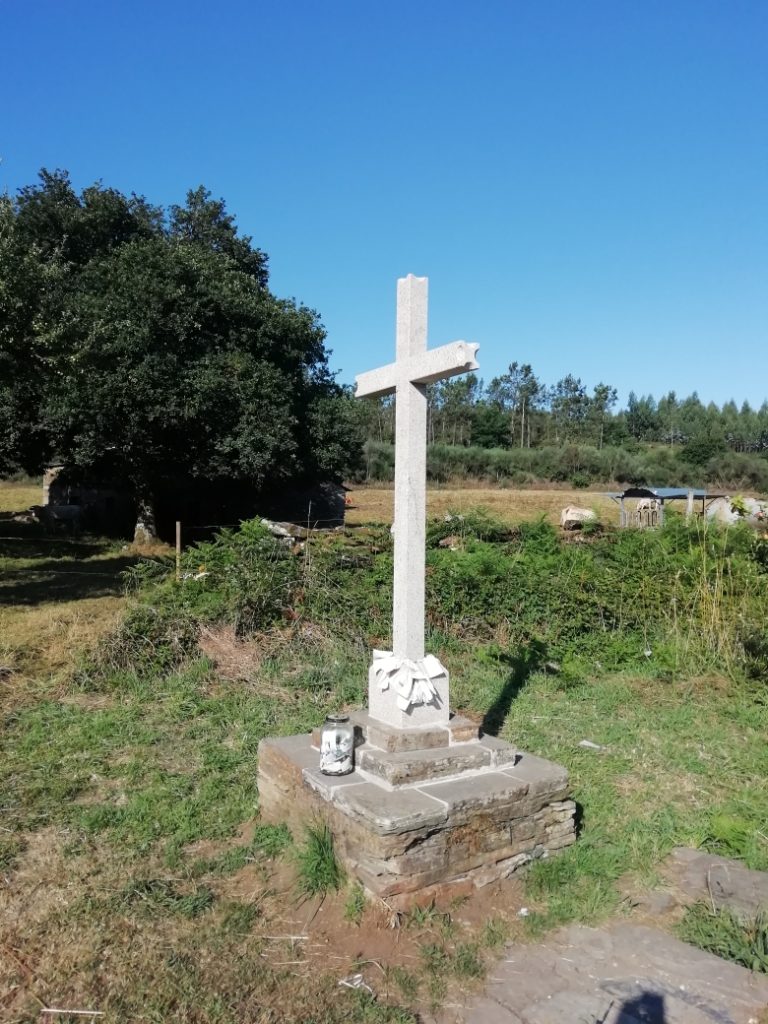 Cruz en El Camino de Santiago