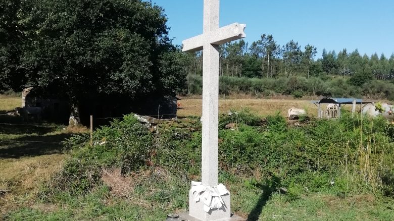 Cruz en El Camino de Santiago