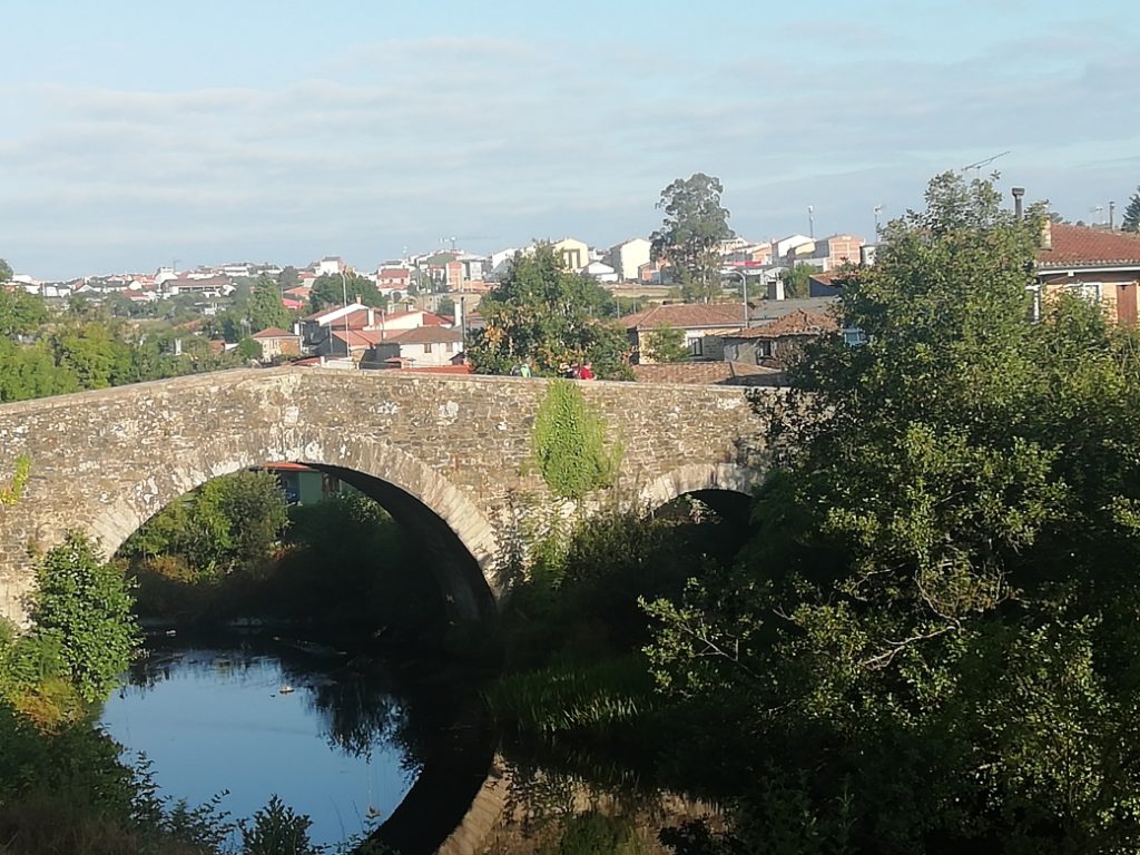 Puente en la etapa Palas del Rei-Arzúa