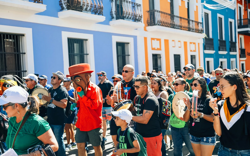 Fiestas en las calles de Puerto Rico