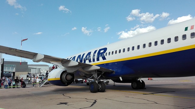 Avión de Ryanair