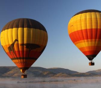 Globos en Sudáfrica