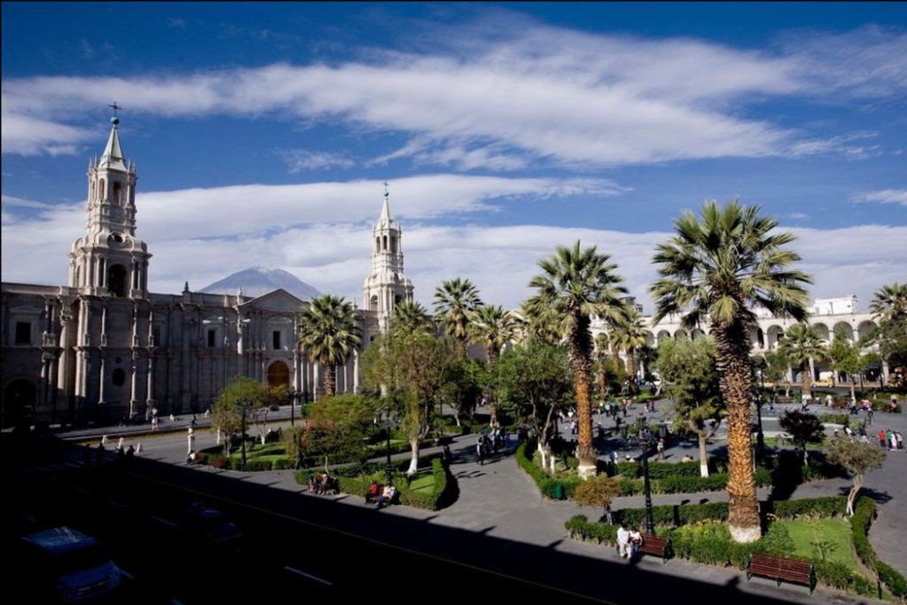 La ciudad de Arequipa