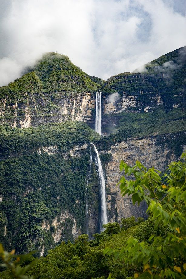 La catarata Gocta (Perú)