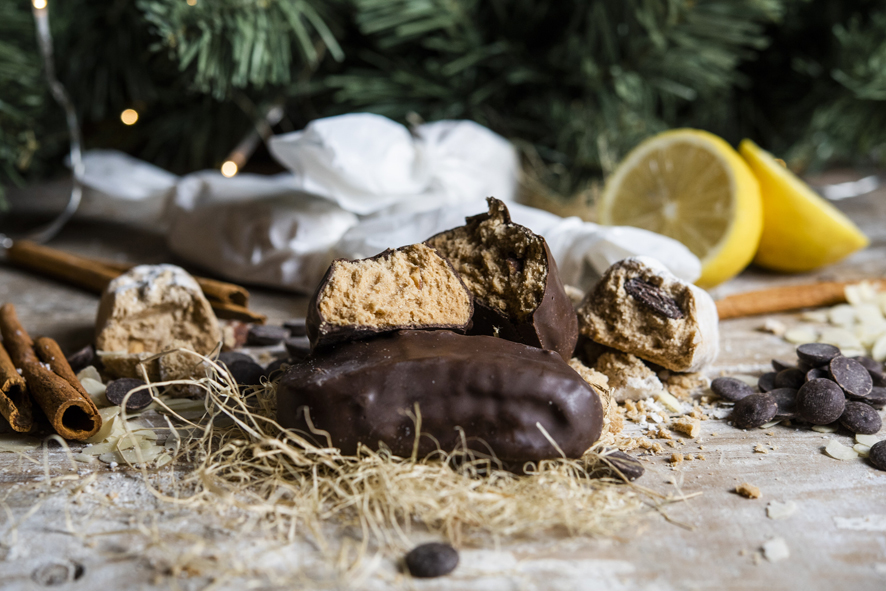 Polvorones de chocolate de Levadura Madre