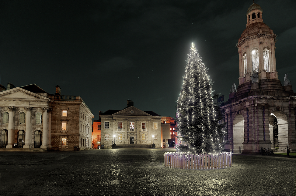 Árbol de Navidad en Irlanda