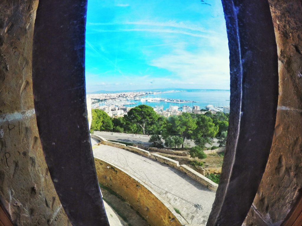 Vista desde el Castillo Bellver (Palma de Mallorca)