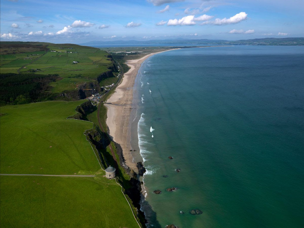 Playa de Downhill Irlanda del Norte