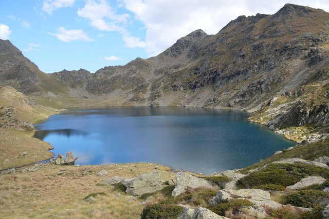 El lago Estany Blau, en Andorra.