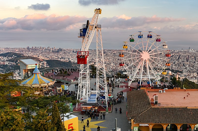 Parque de atracciones Tibidabo (Barcelona)