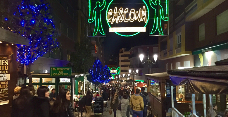 La Calle Gascona está situada en el corazón de Oviedo