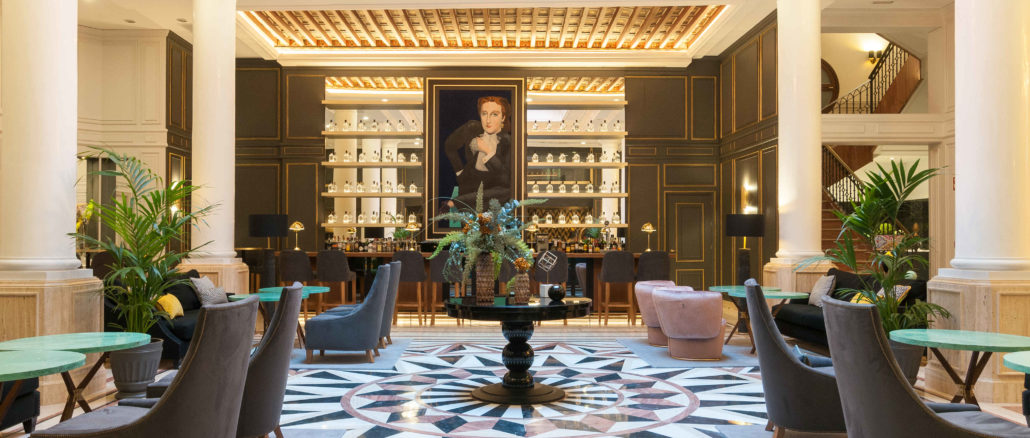 Lobby del Hotel Eugenia de Montijo (Toledo)