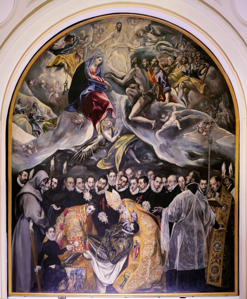 Entierro del Señor de Orgaz (El Greco), en Toledo.