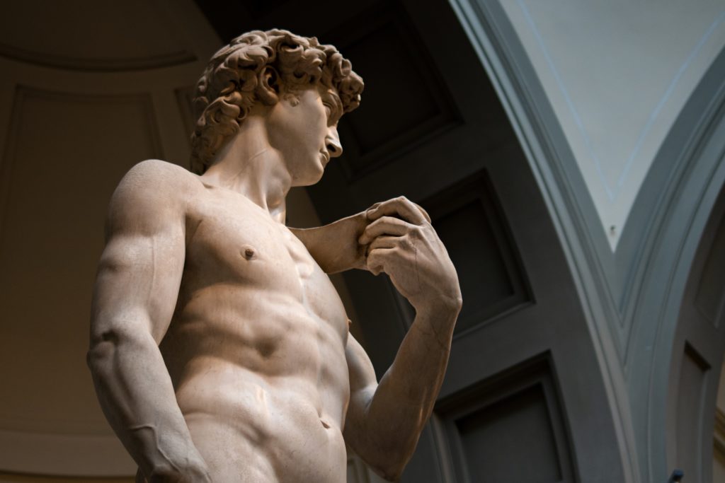 El David de Miguel Ángel (Florencia)