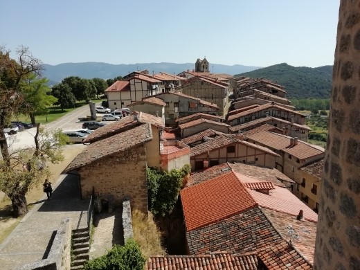 Vista de Frías, municipio al norte de la provincia de Burgos