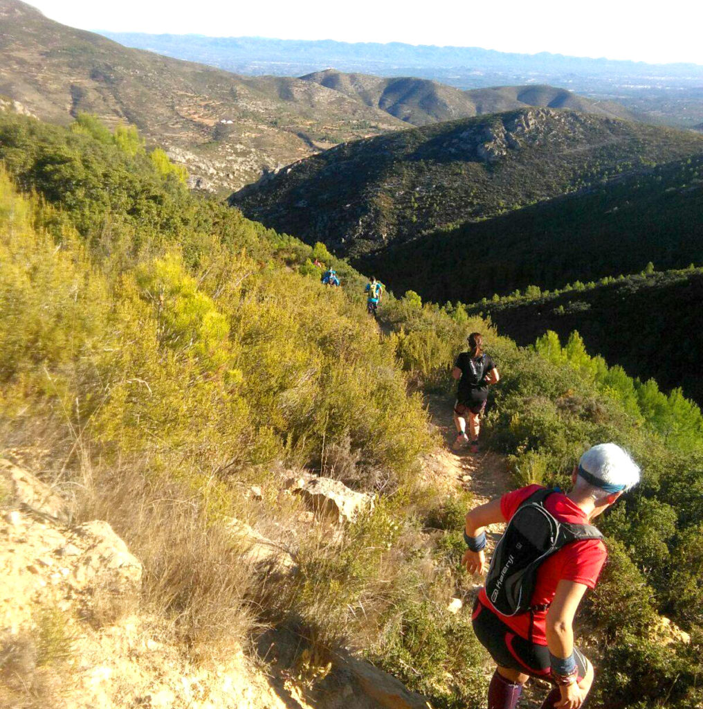 Carrera por la sierra en Chiva (Valencia)