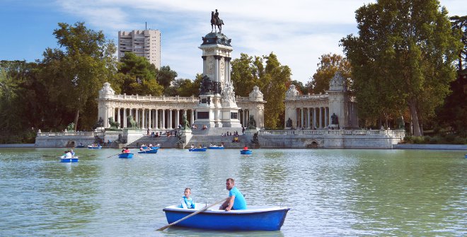 Parque del Retiro de Madrid