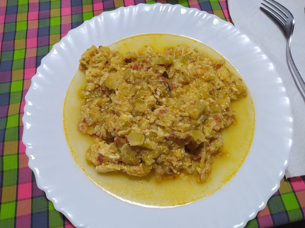 Zarangollo, plato típico de Murcia