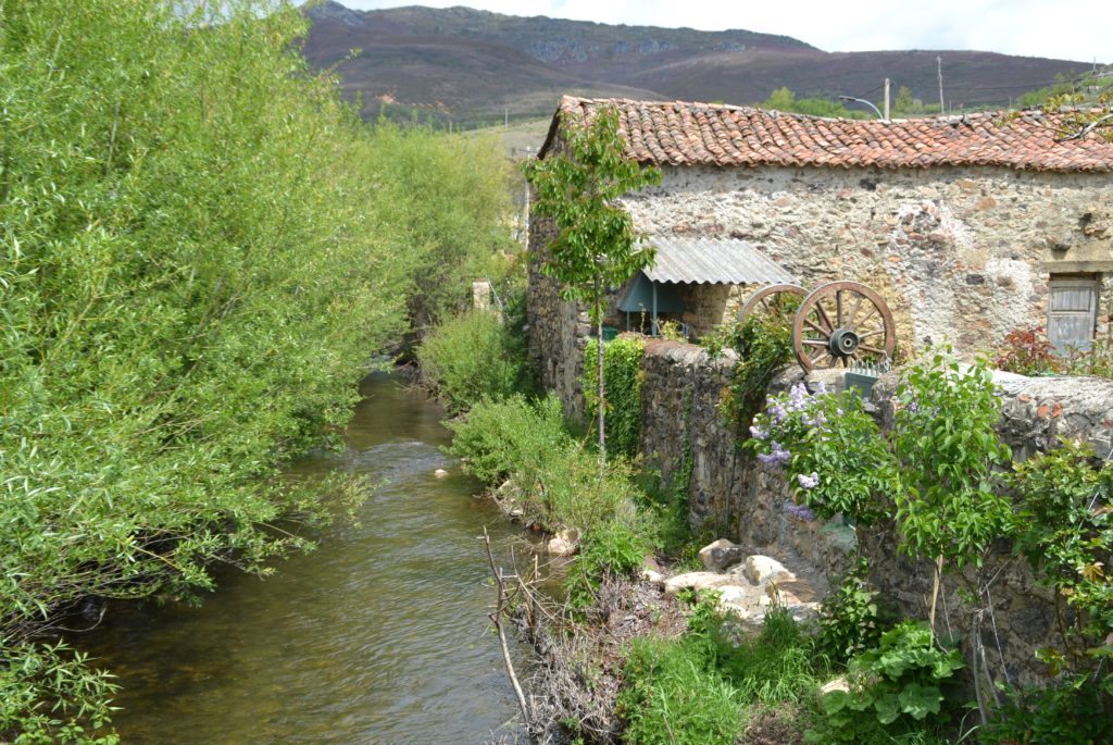 El rio a su paso por Salce