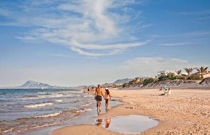 Playa Aigua Blanca (Oliva, Valencia)