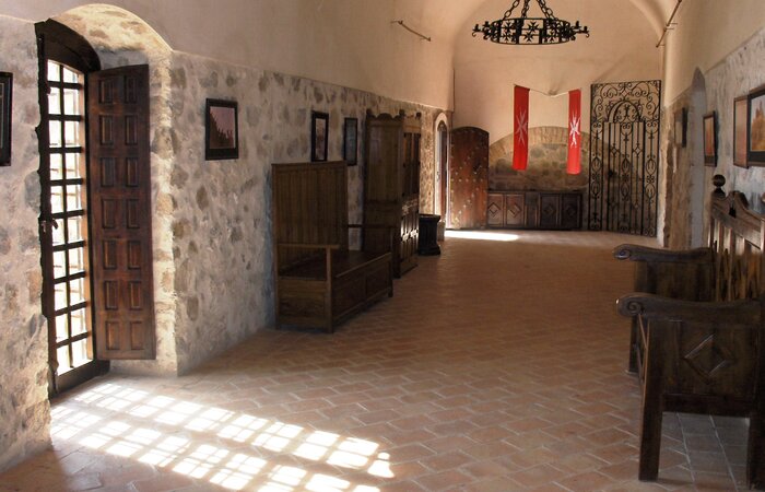 Interior del Castillo de Consuegra