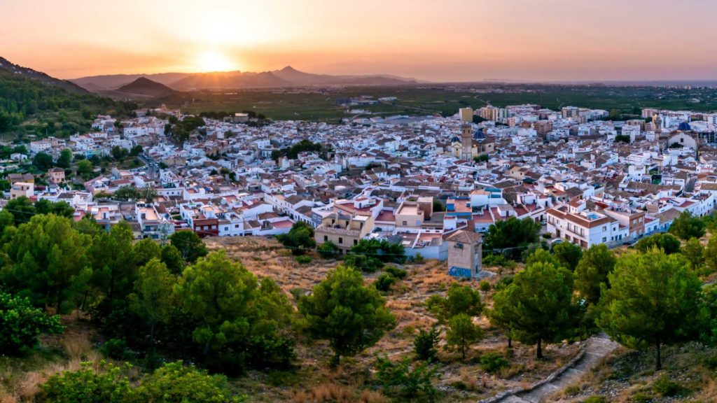 Vista de Oliva (Valencia)