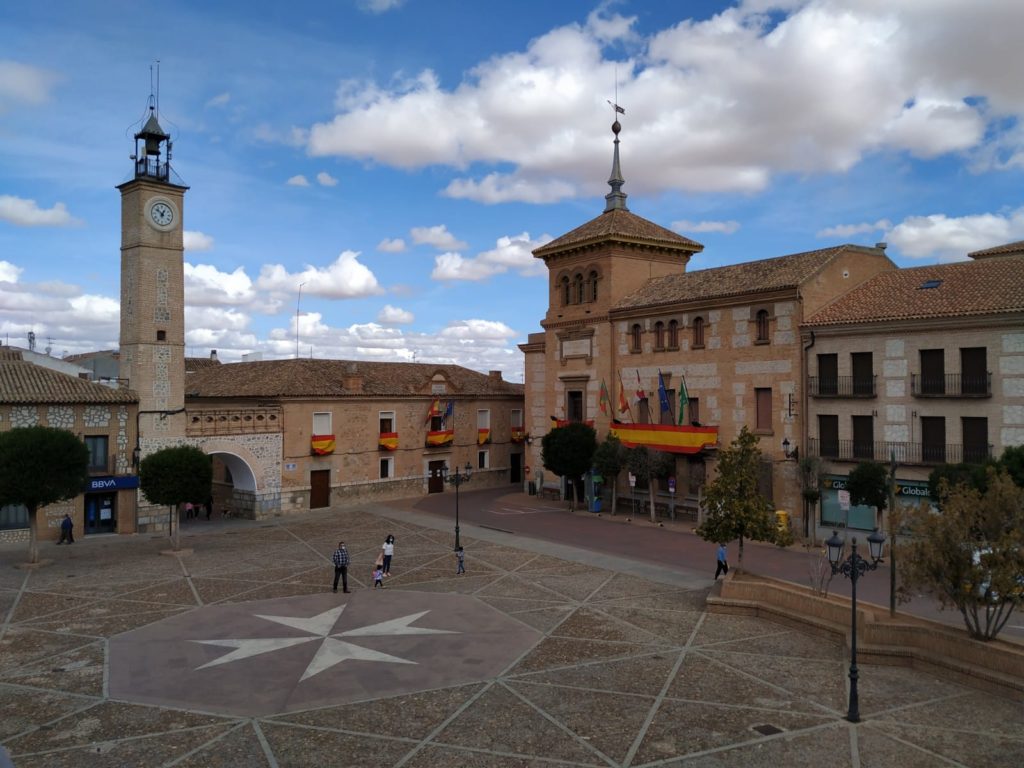 Plaza de España de Consuegra