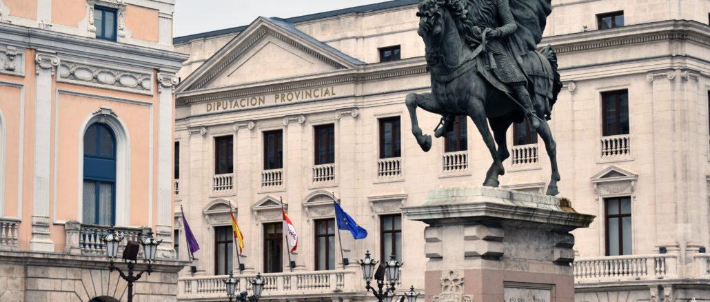 Estatua del Cid Campeador en Burgos