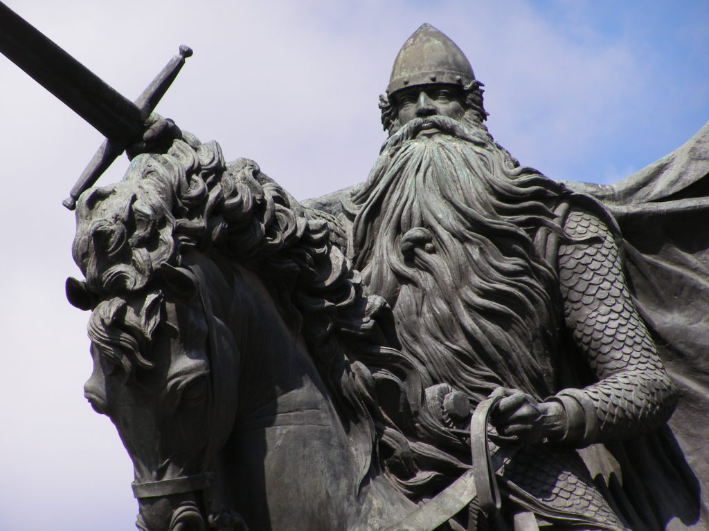 Estatua del Cid Campeador en Burgos