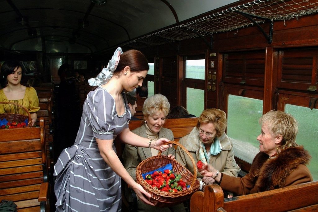 Tren de la Fresa entre Madrid y Aranjuez