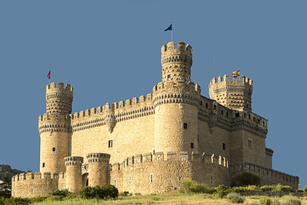 castillo manzanares del real