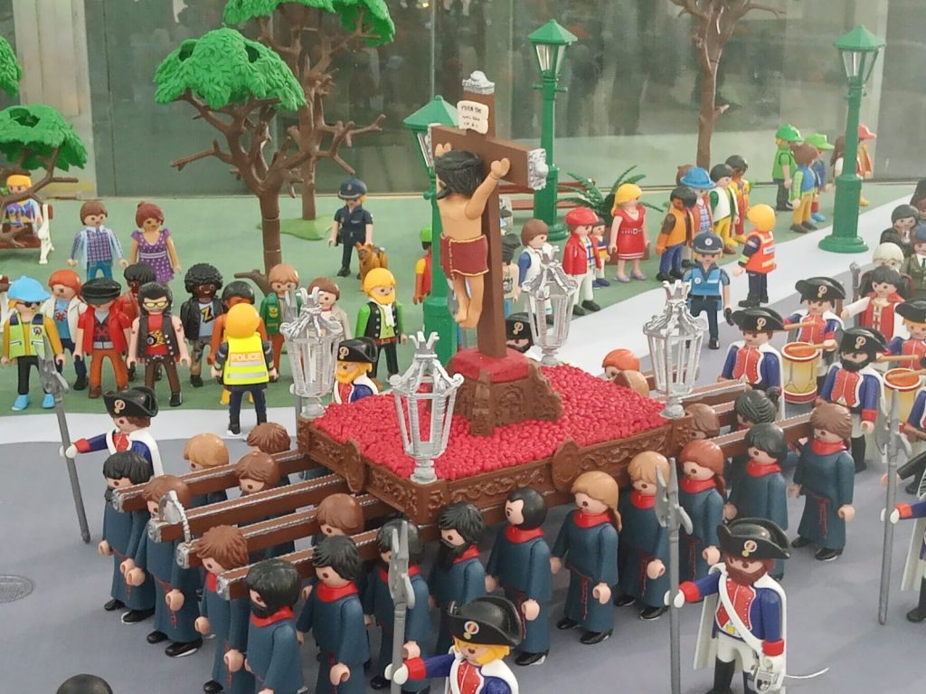 Cristo de los Alabarderos con Playmobil