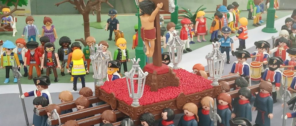 Cristo de los Alabarderos con Playmobil
