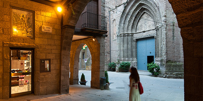 Centro histórico de Cardona (Barcelona)