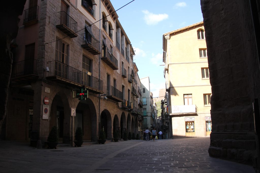 Placa del Mercat Cardona 1