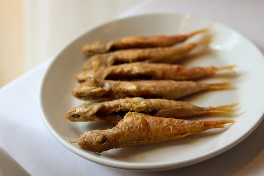 Salmonetes (Restaurante Berlanga)