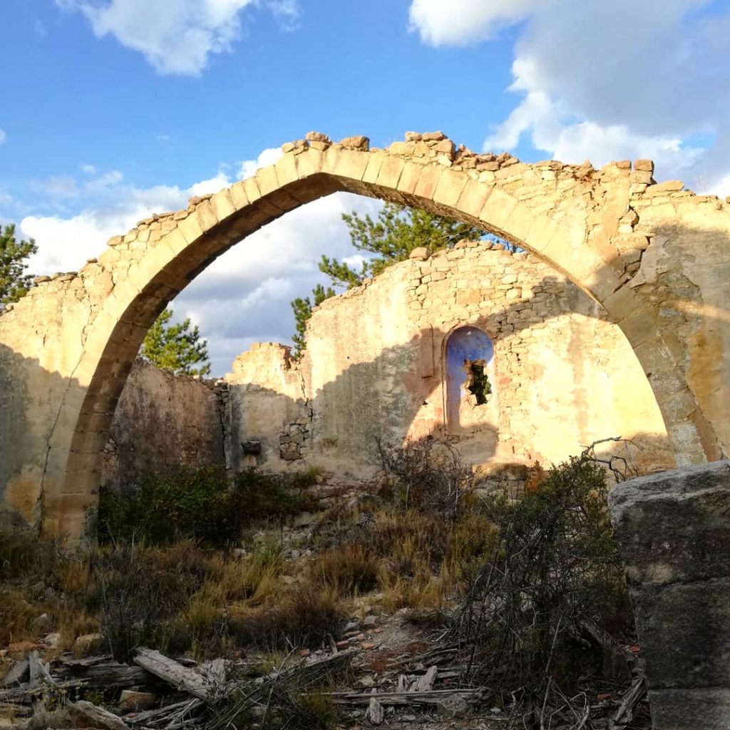 Ruinas de la Ermita de Santa Bárbara (Rubielos de Mora)