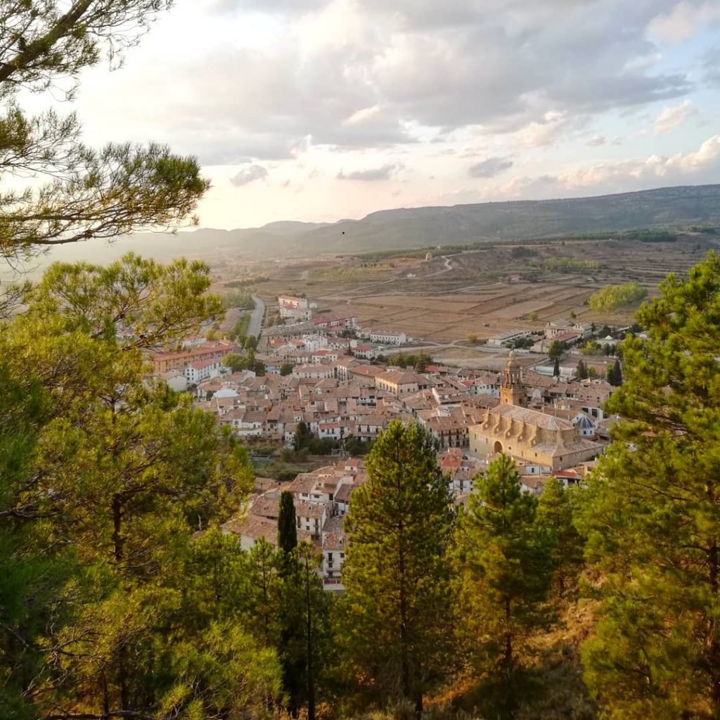 Vistas desde la Ermita de Santa Bárbara (Rubielos de Mora)