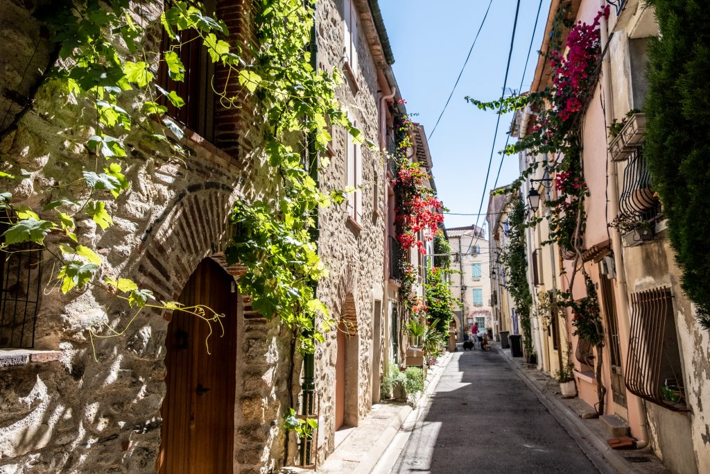 Argelès-sur-Mer, sur de Francia