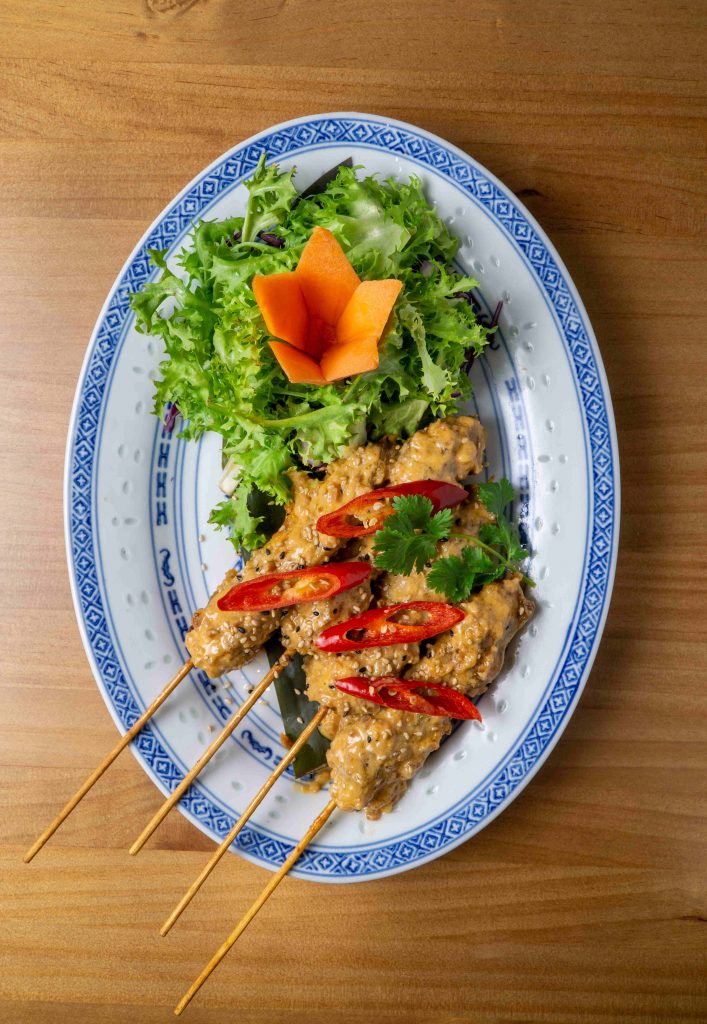 Brocheta de Pollo Kai Sate