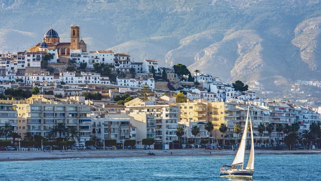 Altea desde el mar