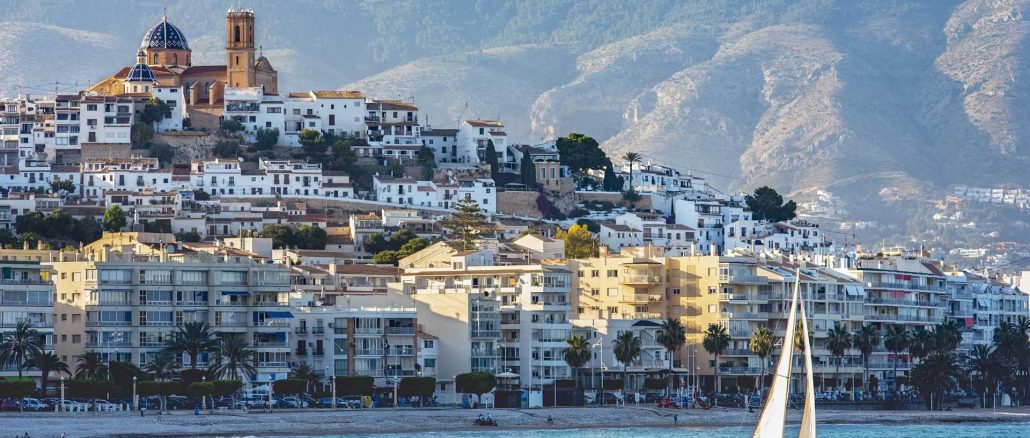 Altea desde el mar