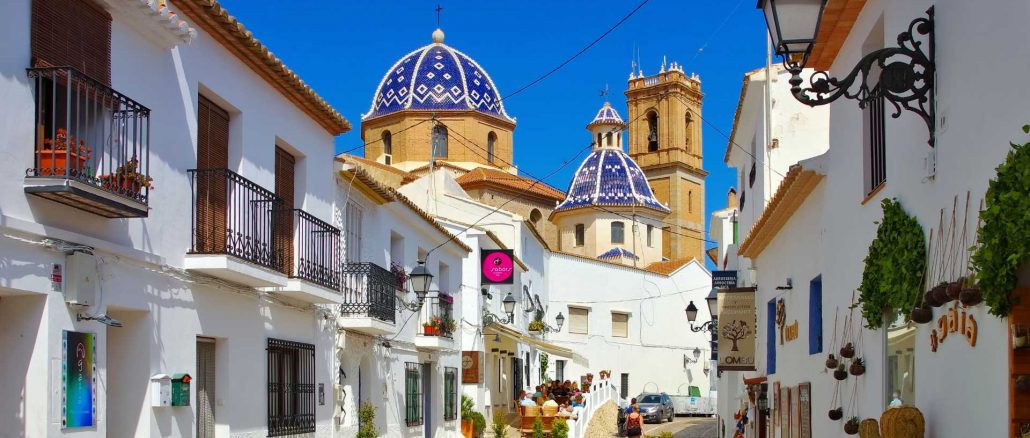 Casco histórico de Altea (Alicante)